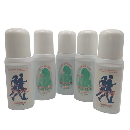 [Lote3+2] Lote 3 Gel SinDolor + 2 Gel SinDolor Sport Forte II